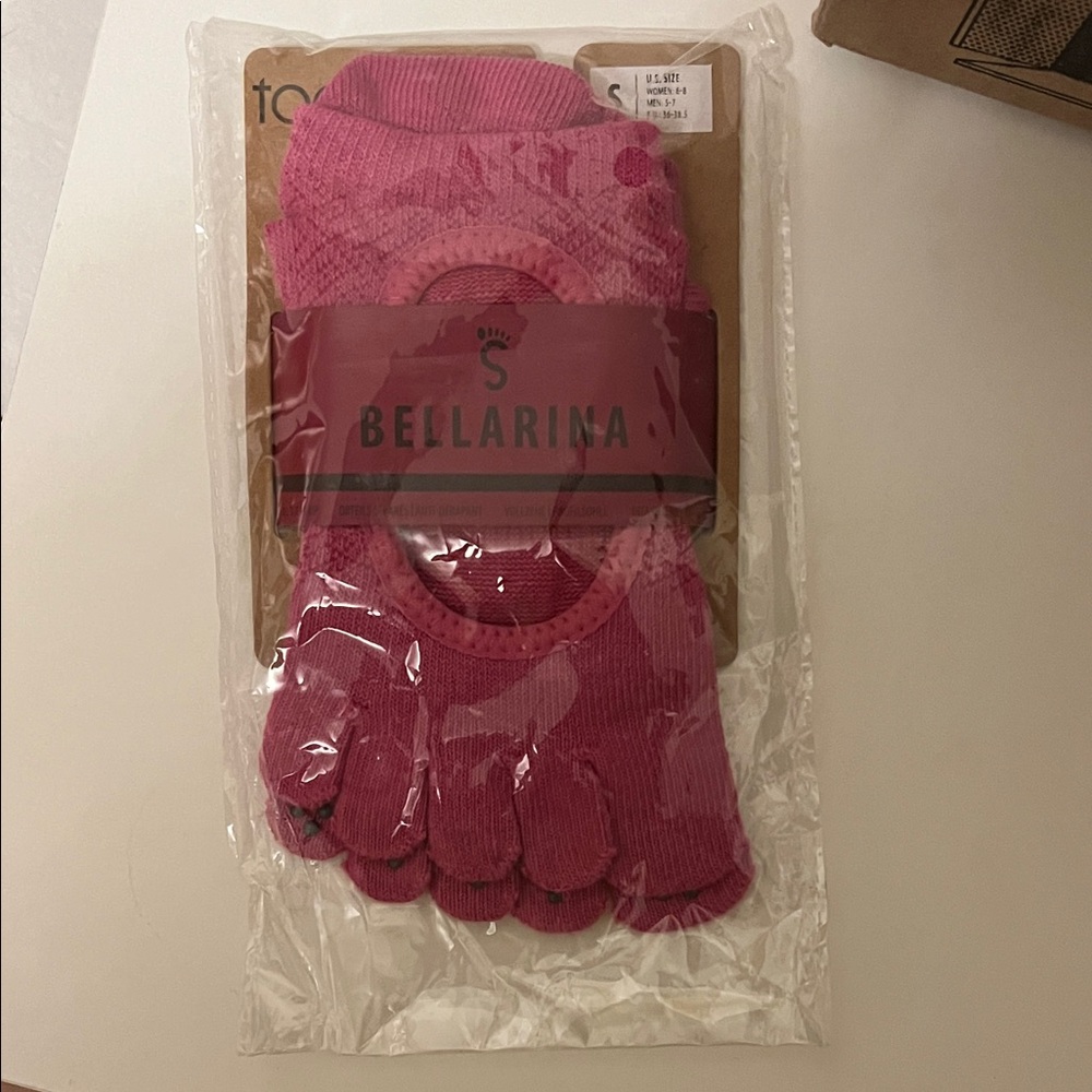 ToeSox Bellarina Pink Toe Socks